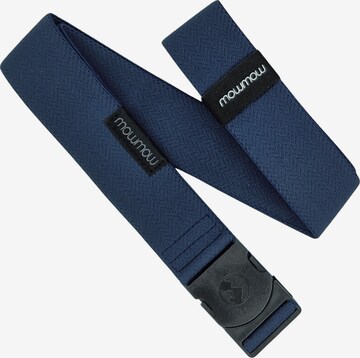 Mowmow Sportriem in Blauw: voorkant