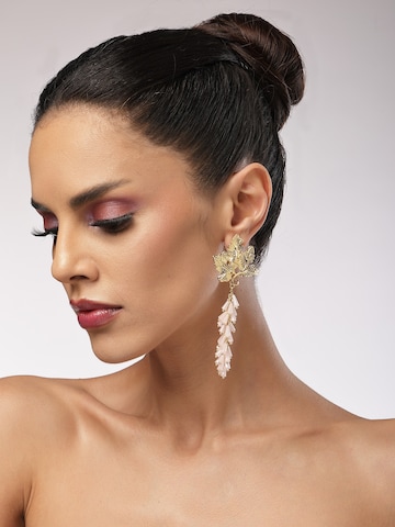 Boucles d'oreilles 'Calyra' AVANT-GARDE PARIS en or : devant