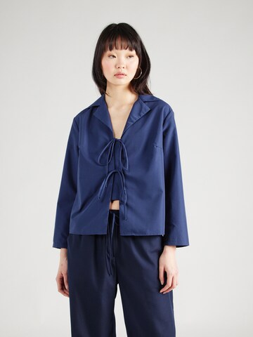 A-VIEW Blouse 'Marley' in Blauw: voorkant