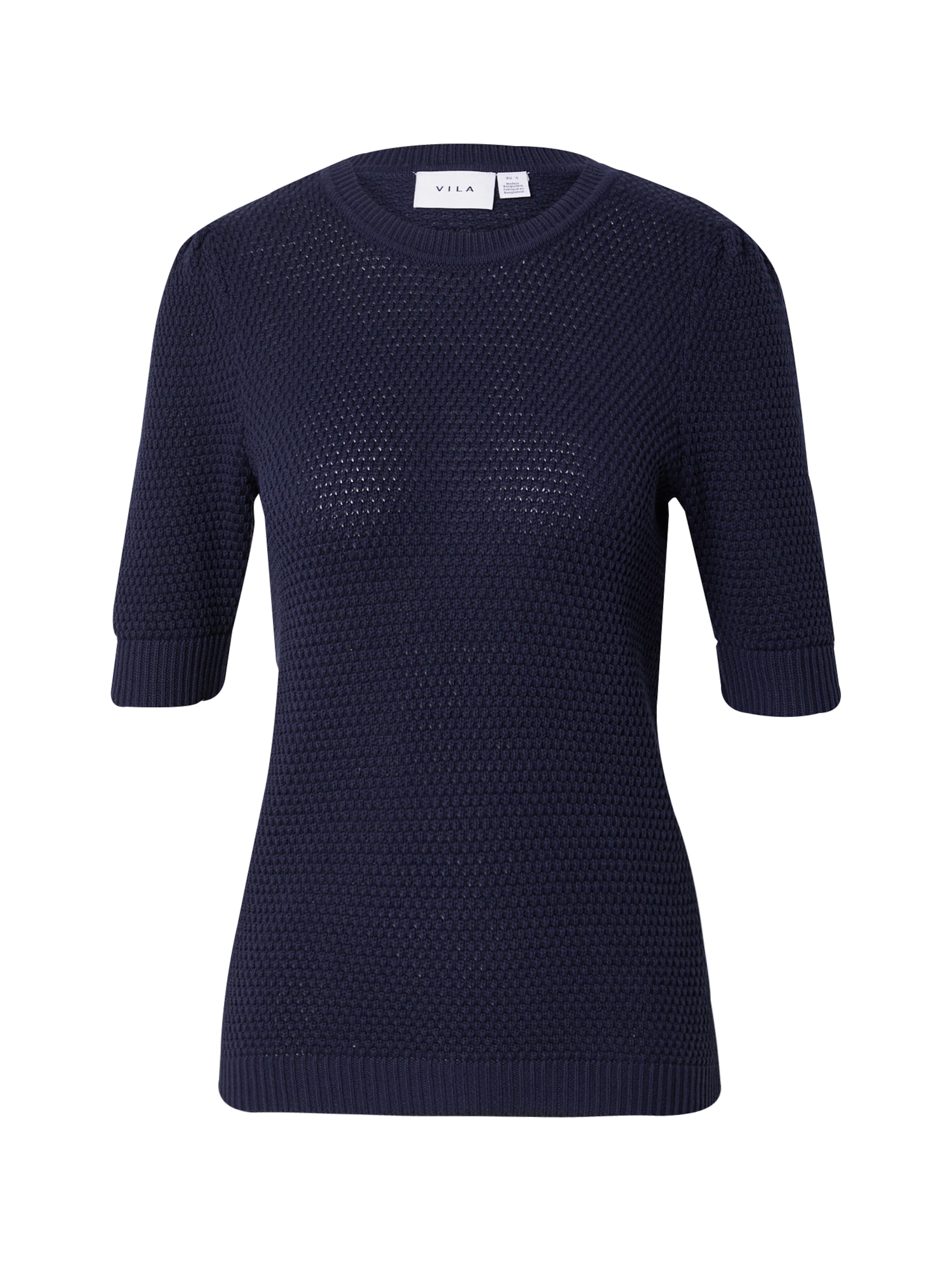 VILA Trui 'DALO' in Blauw: voorkant
