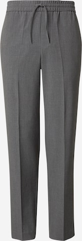 Pantalon à plis Lindbergh en gris : devant