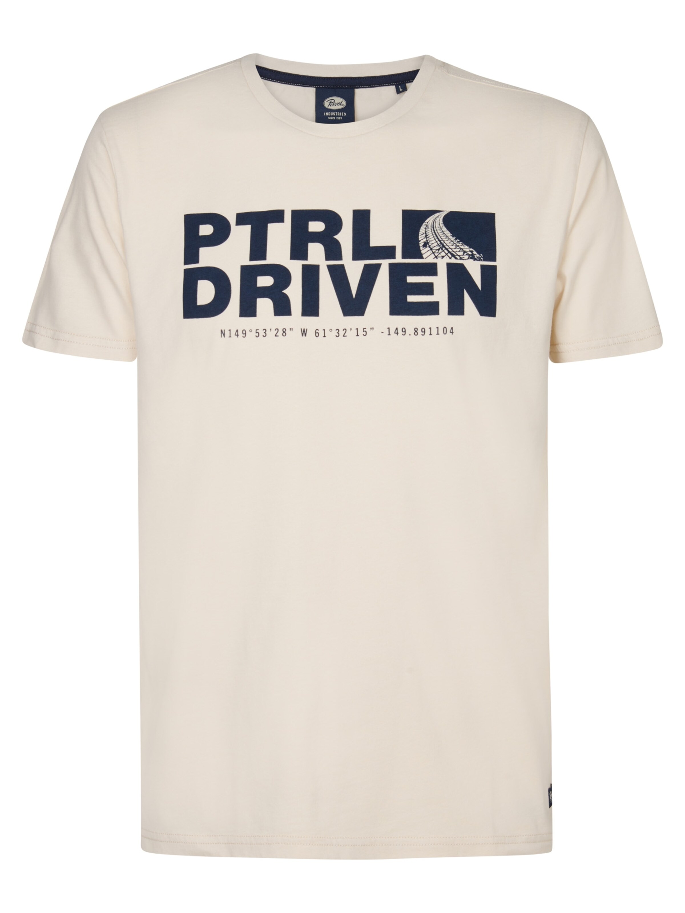 Petrol Industries Shirt in Beige: voorkant