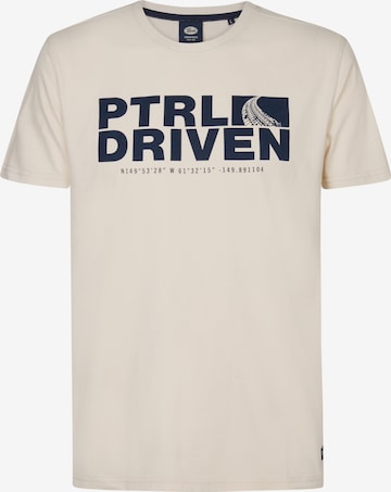 Petrol Industries T-Shirt in Beige: Vorderseite