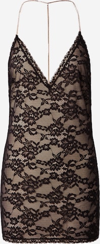 Hunkemöller Negligee 'Mireia' in Black: front