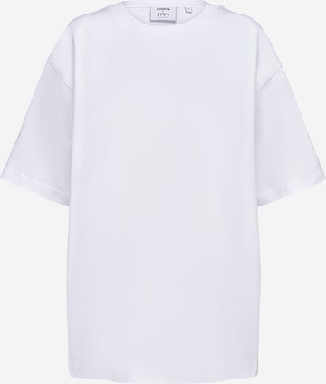 T-Shirt 'Goal' ABOUT YOU x VIAM Studio en blanc : devant