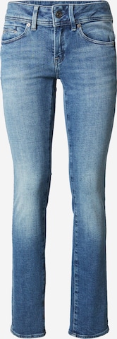 Coupe slim Jean 'Midge' G-STAR en bleu : devant