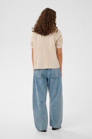 Chemisier 'CULelau' CULTURE en beige