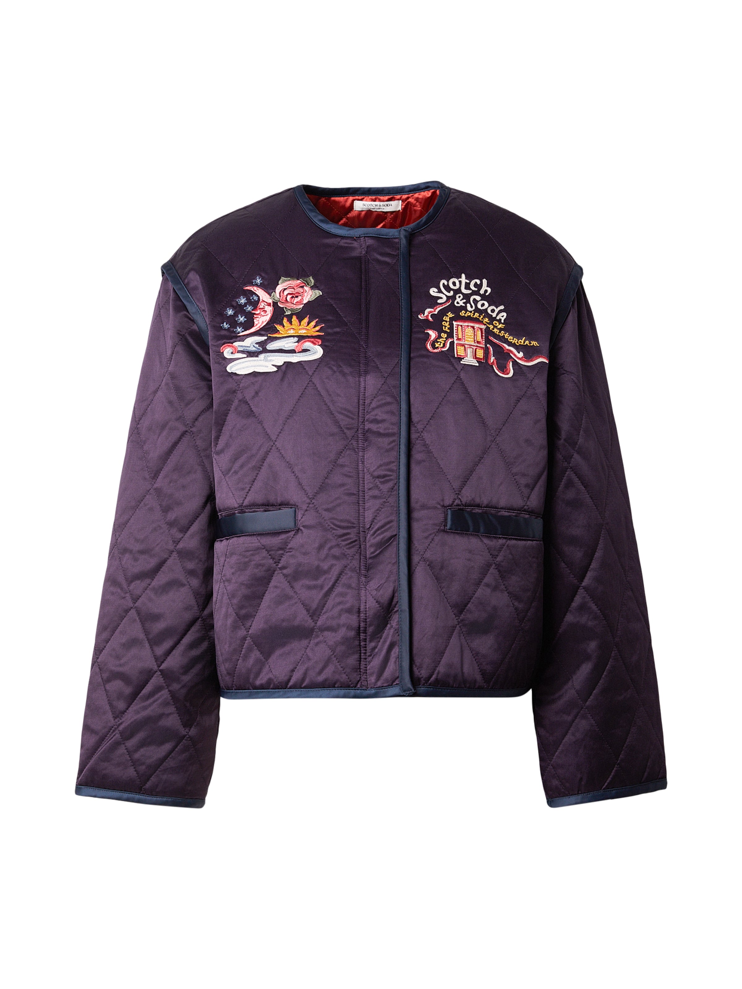 Geacă de primăvară-toamnă 'THE 40TH ANNIVERSARY' de la SCOTCH & SODA pe roșu