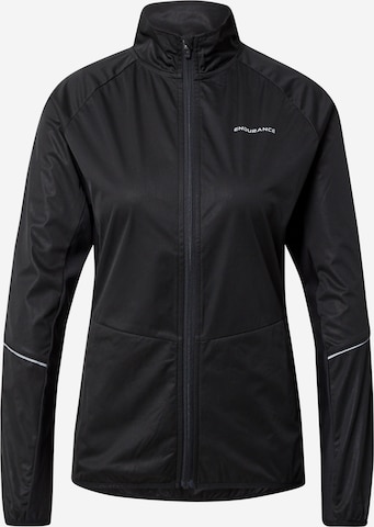 ENDURANCE Športna jakna 'Elving' | črna barva: sprednja stran