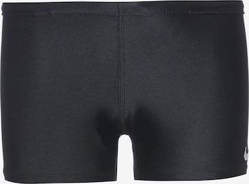 Maillot de bain de sport 'SOLID' Nike Swim en noir : devant