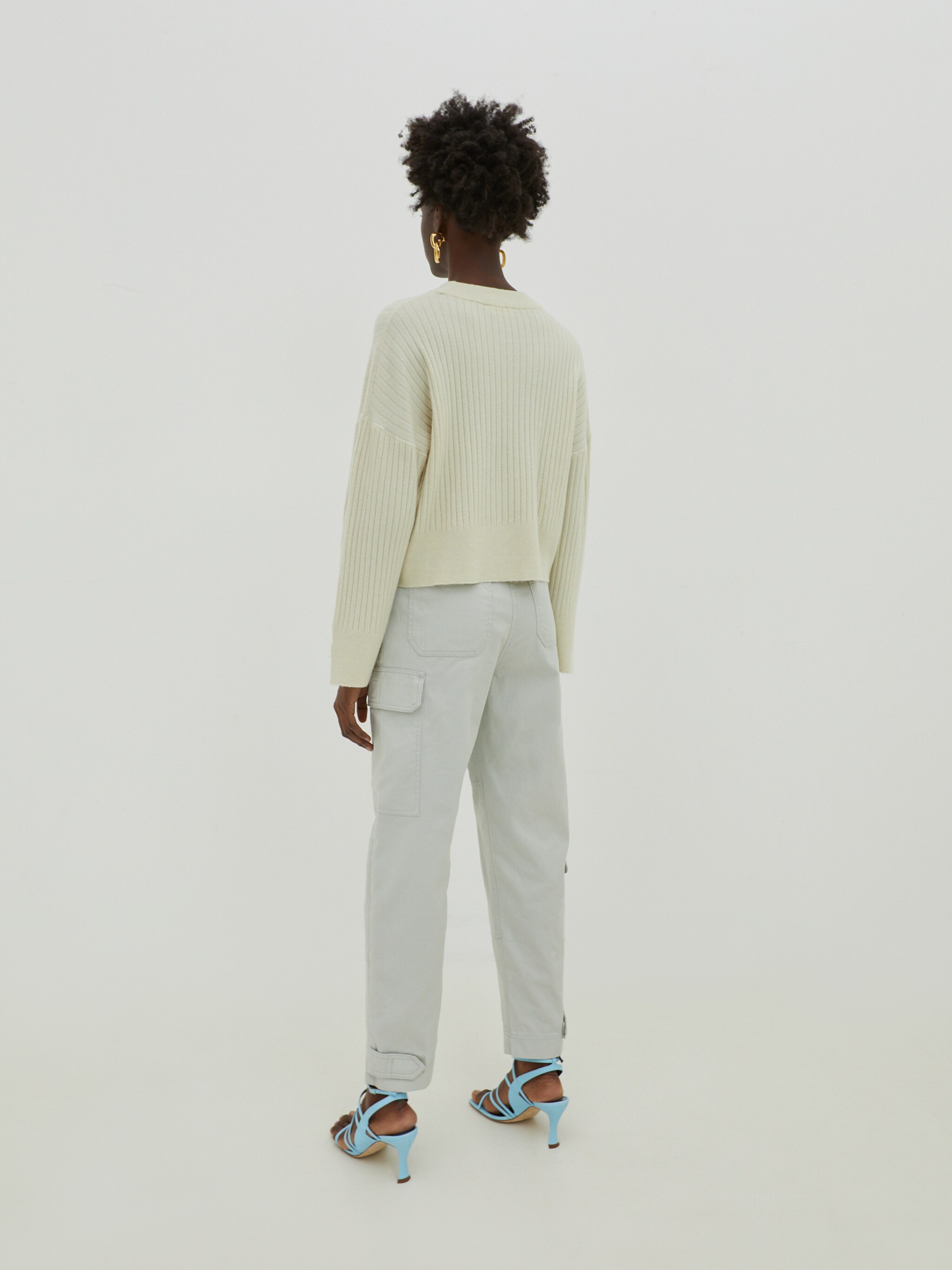 EDITED Produits Pull-over 'Thea' blanc cassé