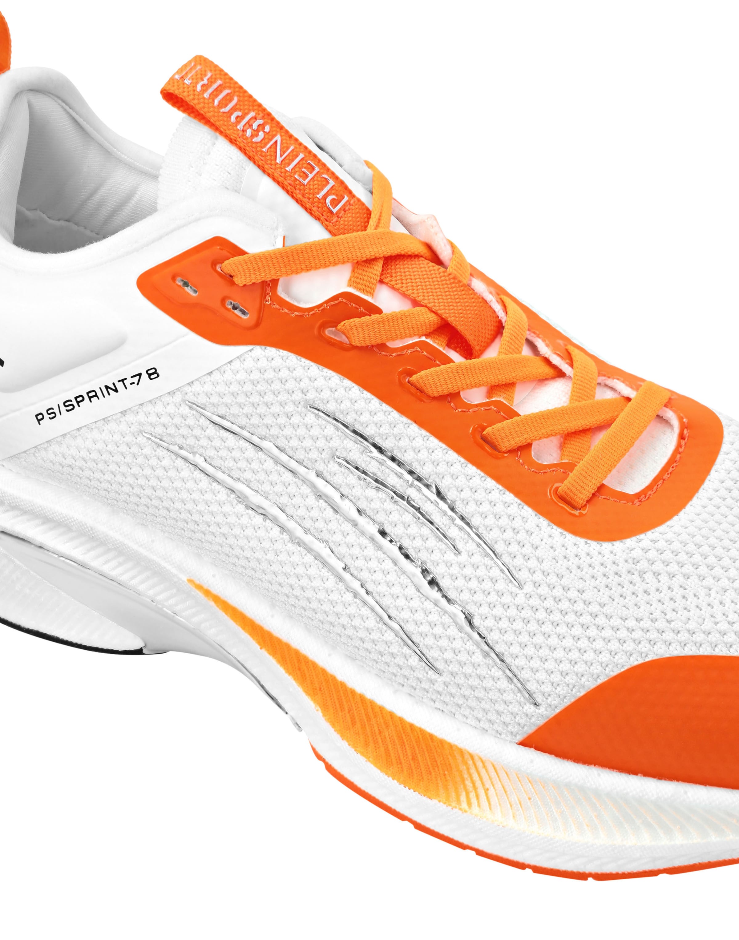 Plein Sport Sneakers laag 'Sprint - 78' in Wit