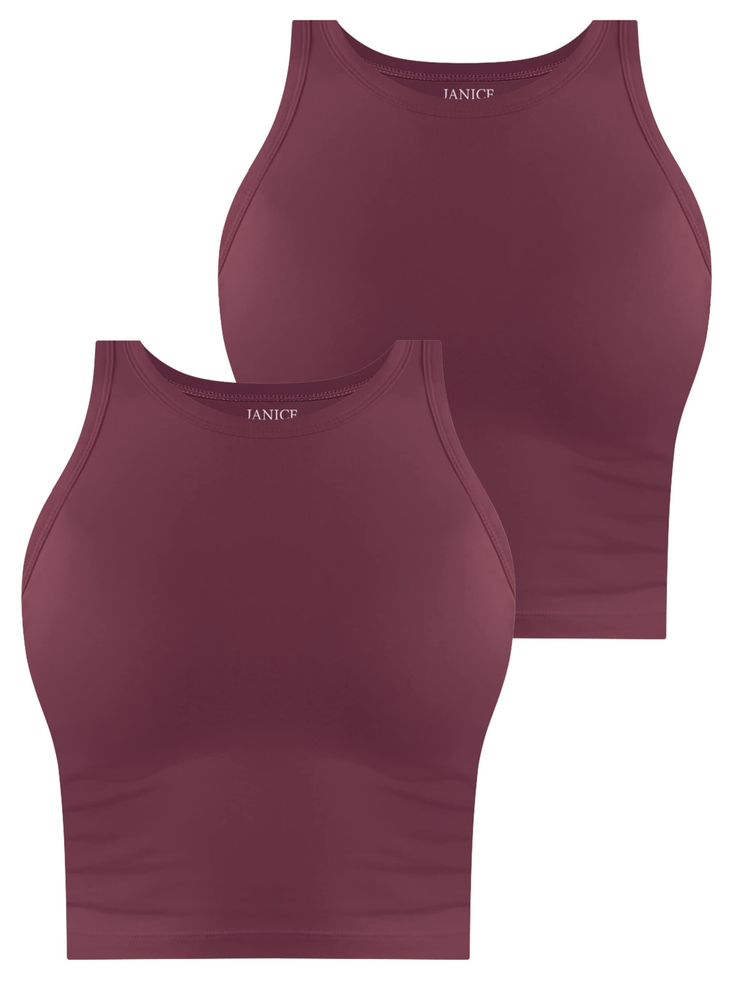 Top 'Niah' di Janice in rosso: frontale