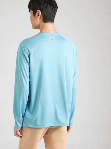 mėlyna COLUMBIA Marškinėliai 'Solar Stream': galas