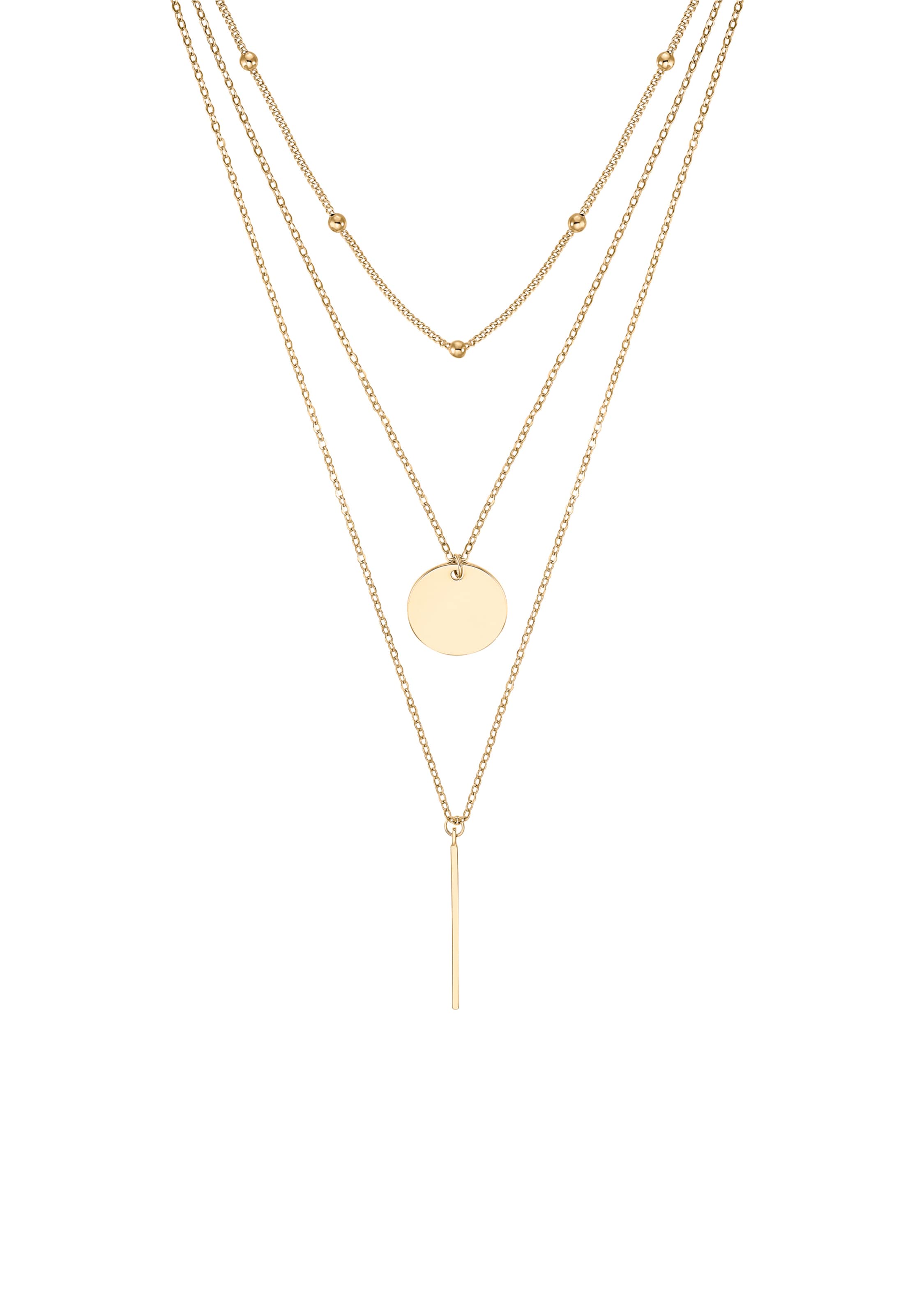 Heideman Kette 'Nuria' in Gold: Vorderseite