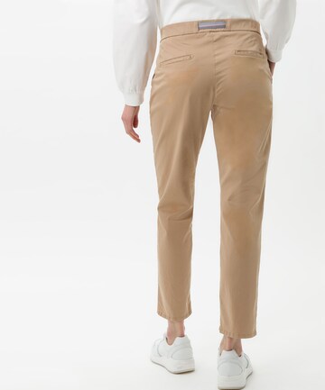 BRAX Regular Chino Pants 'Mel' in Brown: back
