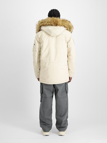 ALPHA INDUSTRIES Winter parka in Beige