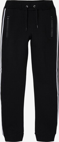 NAME IT Regular Pants 'Honk' in Black: front