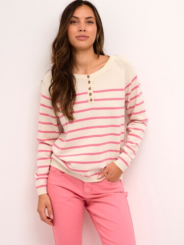 Pull-over Cream en rose : devant