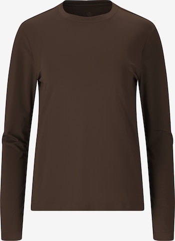 Athlecia Performance shirt 'Almi V2' in Brown: front