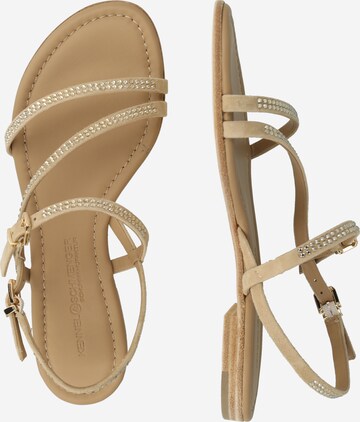 Kennel & Schmenger Strap sandal 'ELLE' in Beige