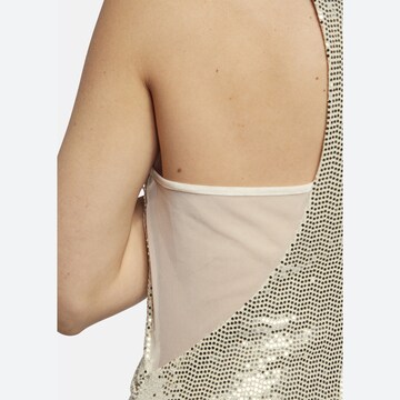 Robe de soirée Nicowa en argent