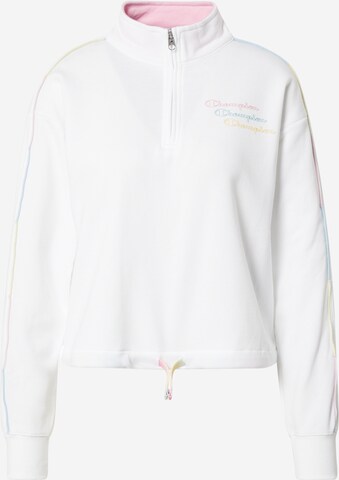 Champion Authentic Athletic Apparel Sweatshirt in Weiß: predná strana