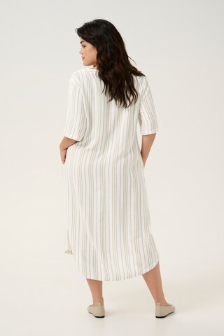 KAFFE CURVE Kleid 'Mille' in Weiß
