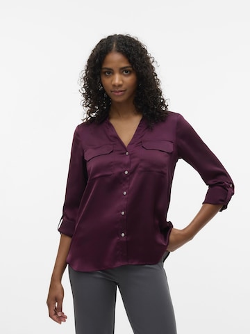 VERO MODA Blouse 'LOU' in Purple: front