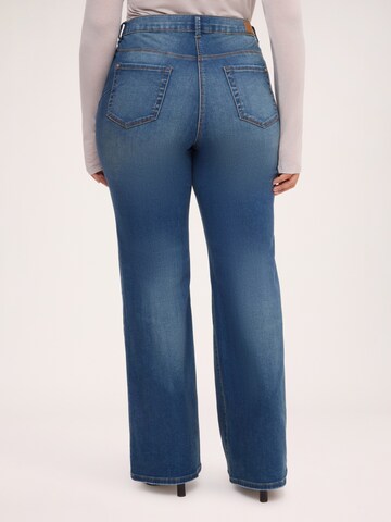Wide leg Jeans di Fiorella Rubino in blu