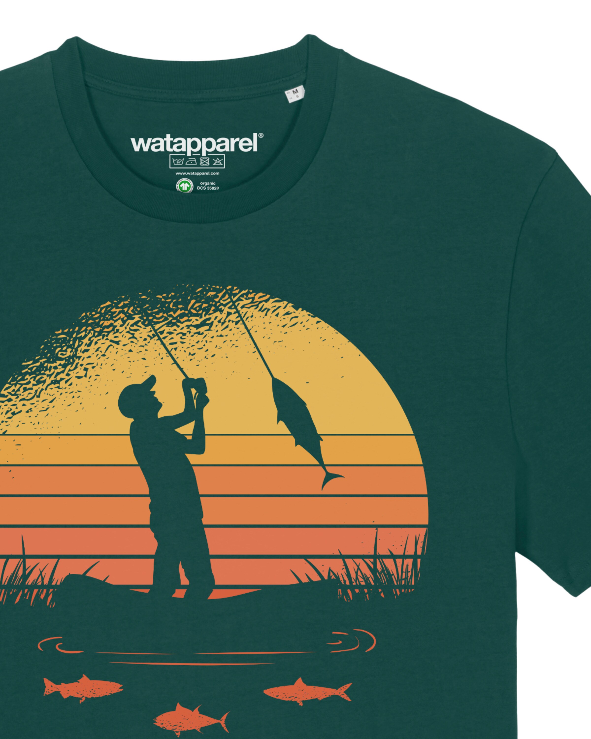 Maglietta ' Angler ' di Watapparel in verde