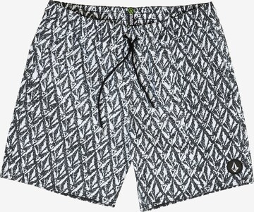 Volcom Zwemshorts 'Hager' in Wit: voorkant