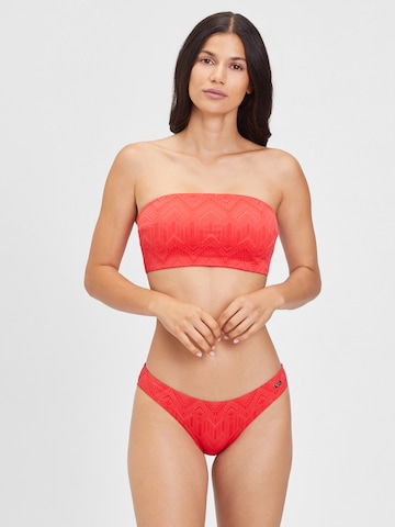BUFFALO Bandeau Bikini in Red: front