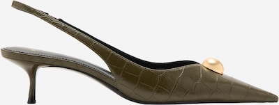 MANGO Remmiavokkaat 'Ball' värissä khaki, Tuotenäkymä