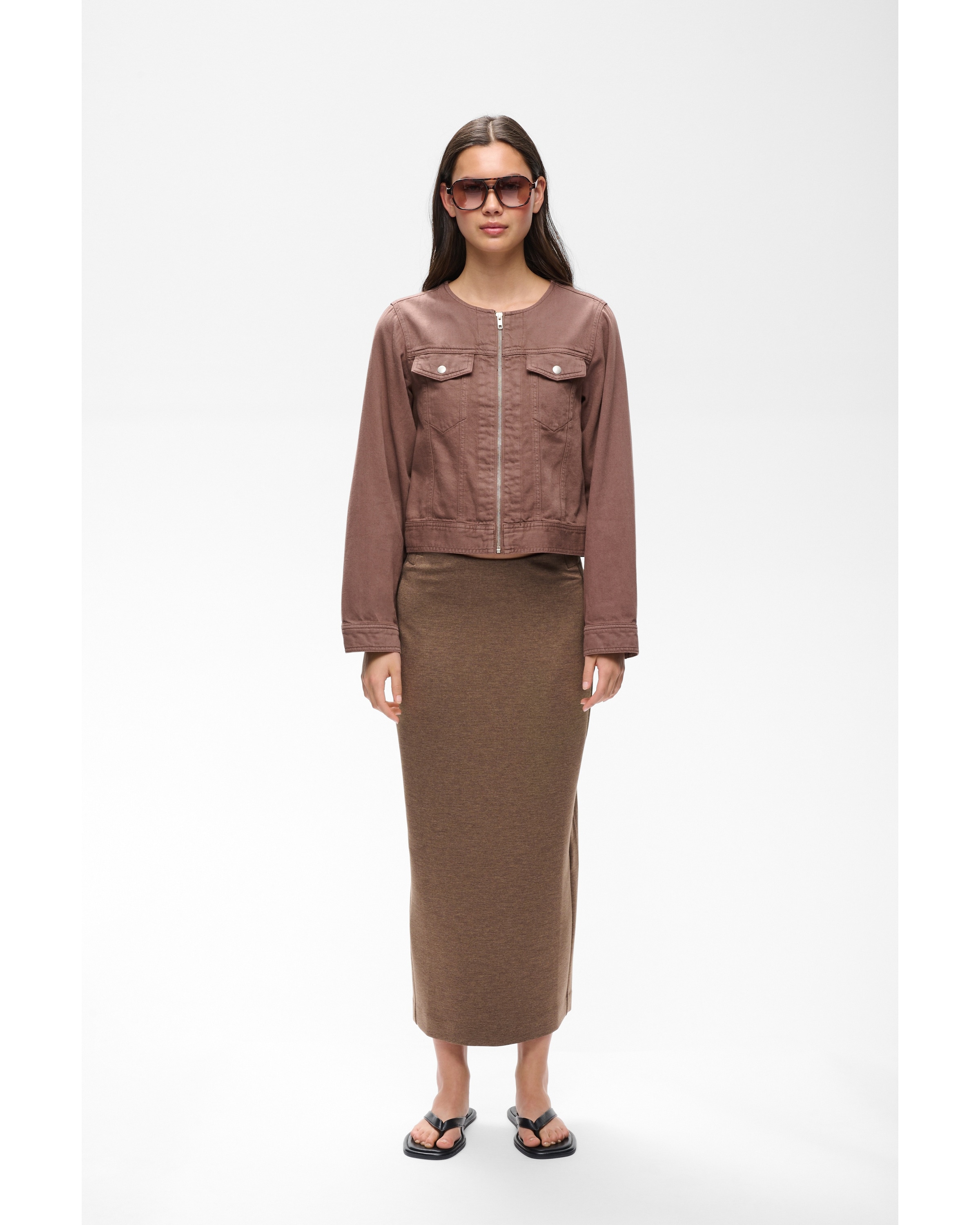 InWear - Falda 'IWAida' en marrón: frente