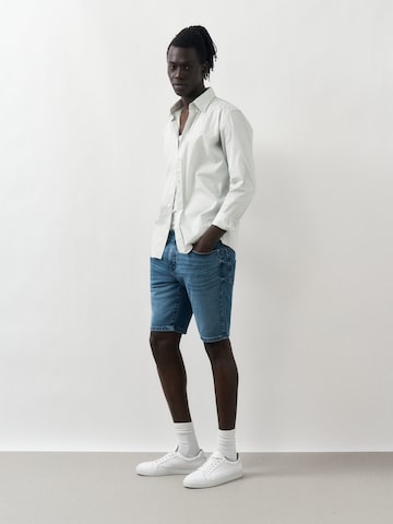 BOSS tavaline Teksapüksid 'Re.Maine', värv sinine