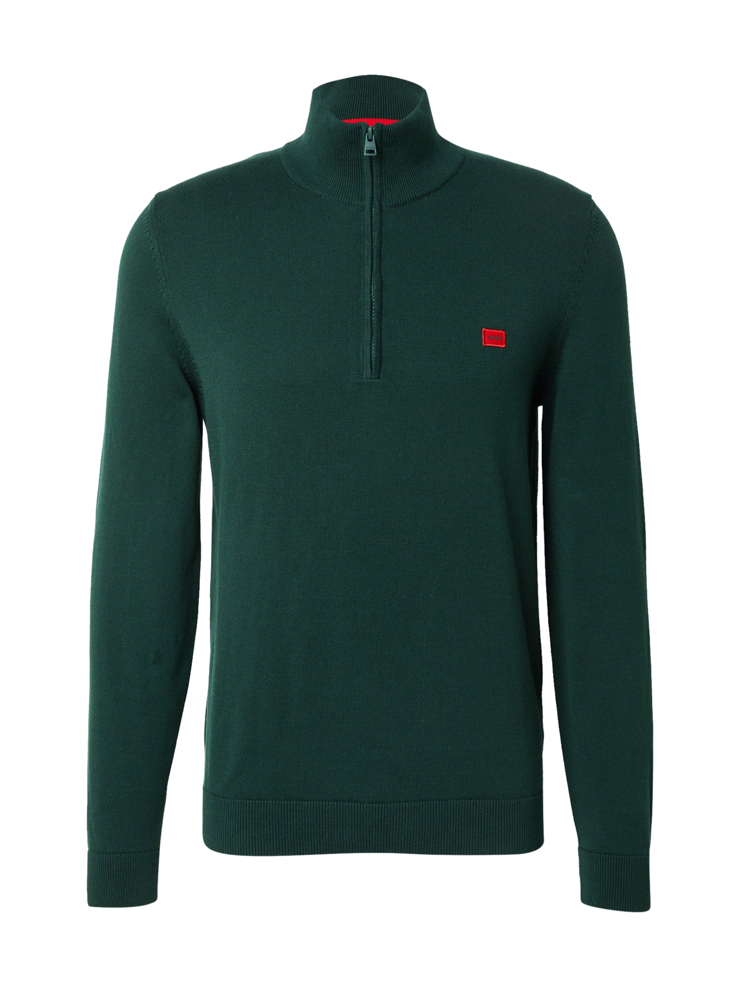 HUGO - Pullover 'San Quintus' em verde: frente