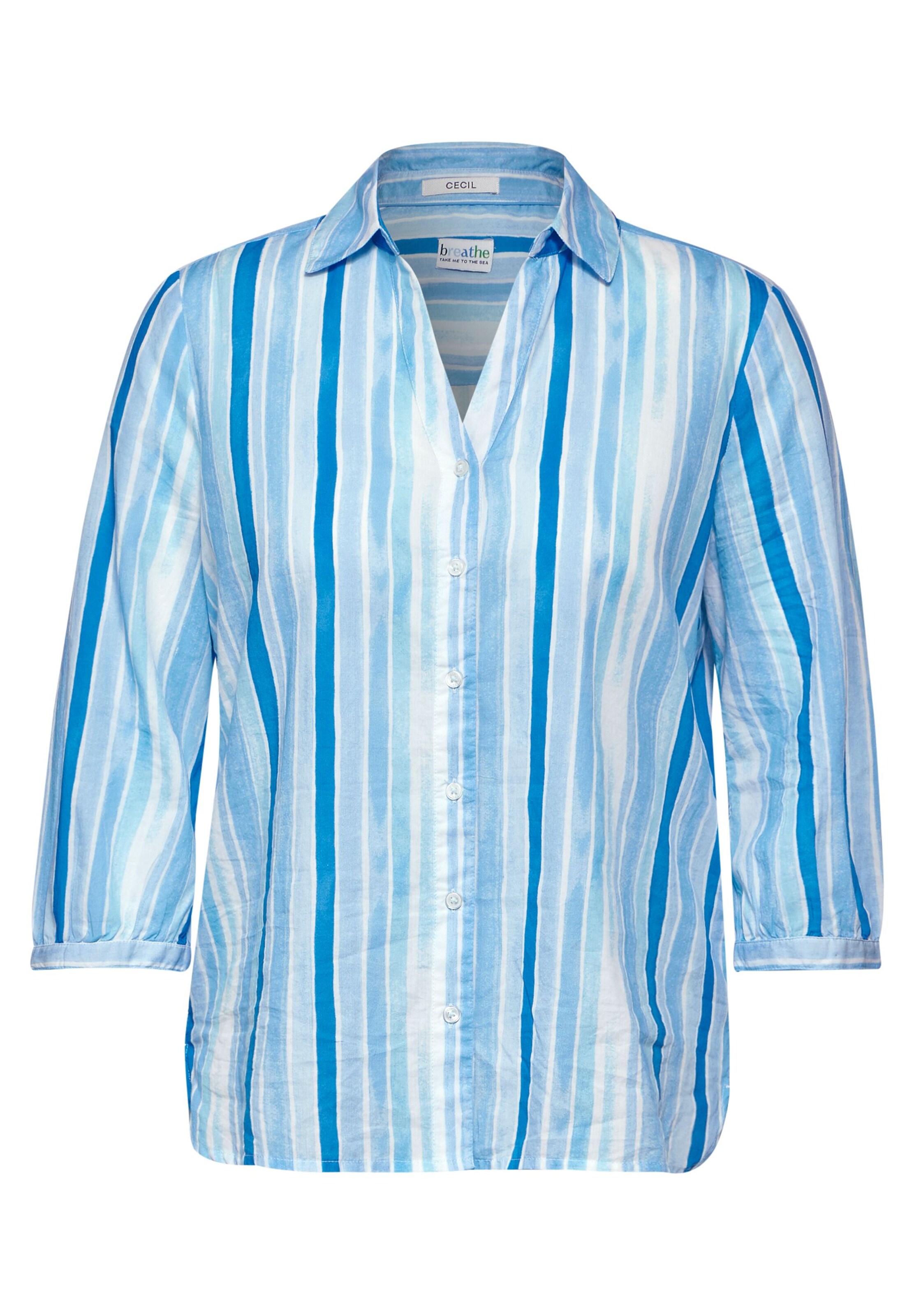 CECIL Blouse in Blue: front