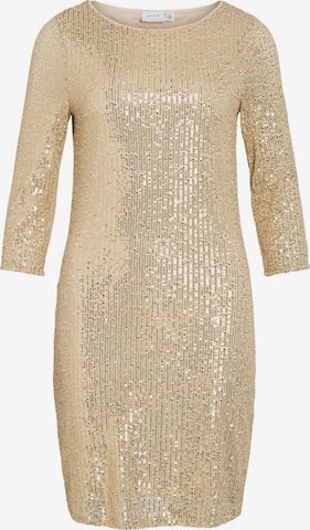 VILA - Vestido en beige: frente