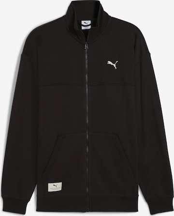 PUMA Zip-Up Hoodie 'Class Pinnacle' in Black: front