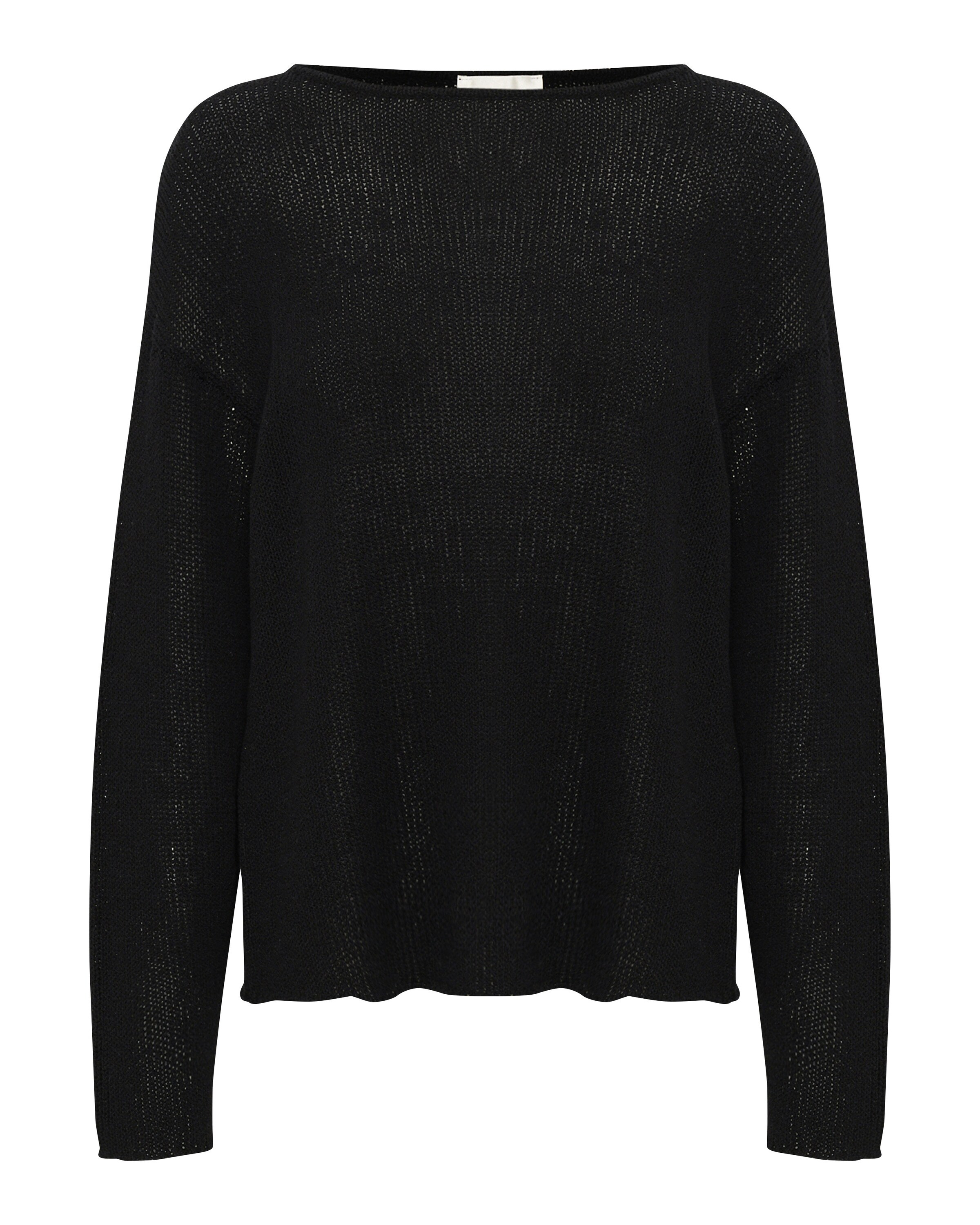 My Essential Wardrobe Sweater 'Diva' in Black: front