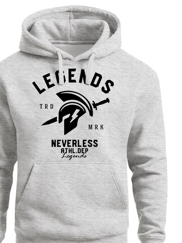 Neverless Sweatshirt 'Legends' in Grey
