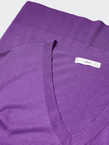 MANGO Sweater 'LOMBIA' in Purple