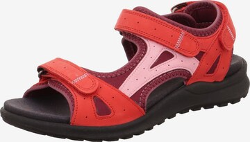 Legero Sandals in Red: front