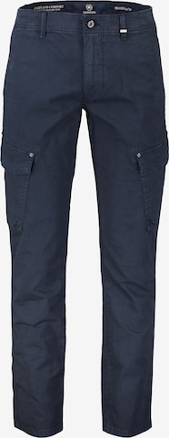 LERROS Regular Cargo Pants in Blue: front