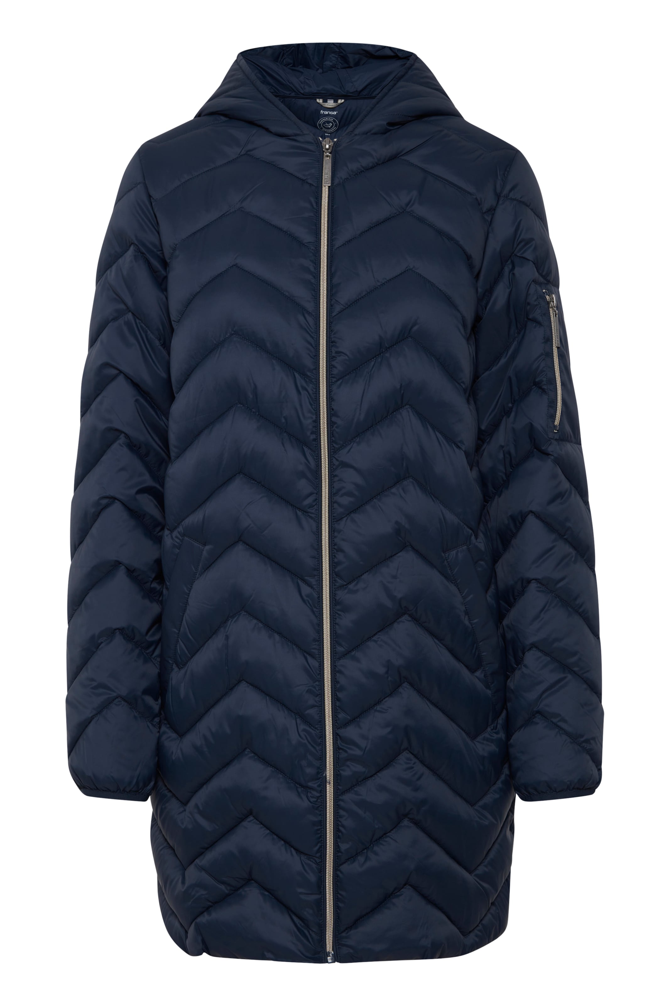 Manteau d’hiver Fransa en bleu : devant