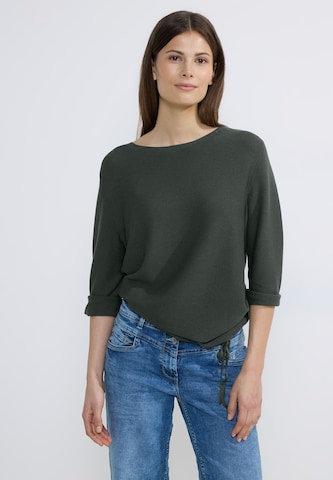 CECIL Sweater in Green: front