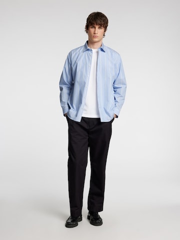 Coupe regular Chemise 'SLHRLXBEN' SELECTED HOMME en bleu