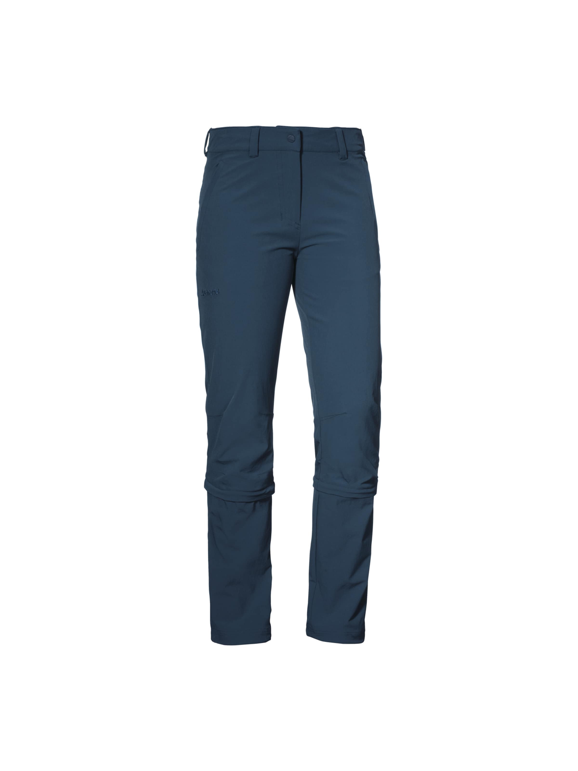 Regular Pantalon outdoor Schöffel en bleu : devant