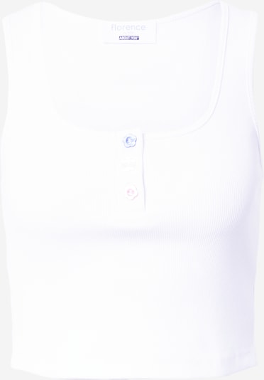 florence by mills exclusive for ABOUT YOU Топ 'Pretty Poems' в Грязно-белый, Обзор товара